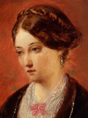 Florence Nightingale the founder of modern nursing and an inspiration for Floriamed as painted by Augustus Egg,   Telehealth